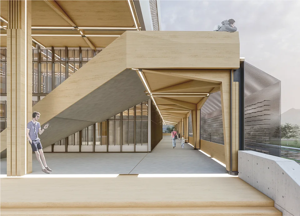 入口与楼梯 / Entrance and stair