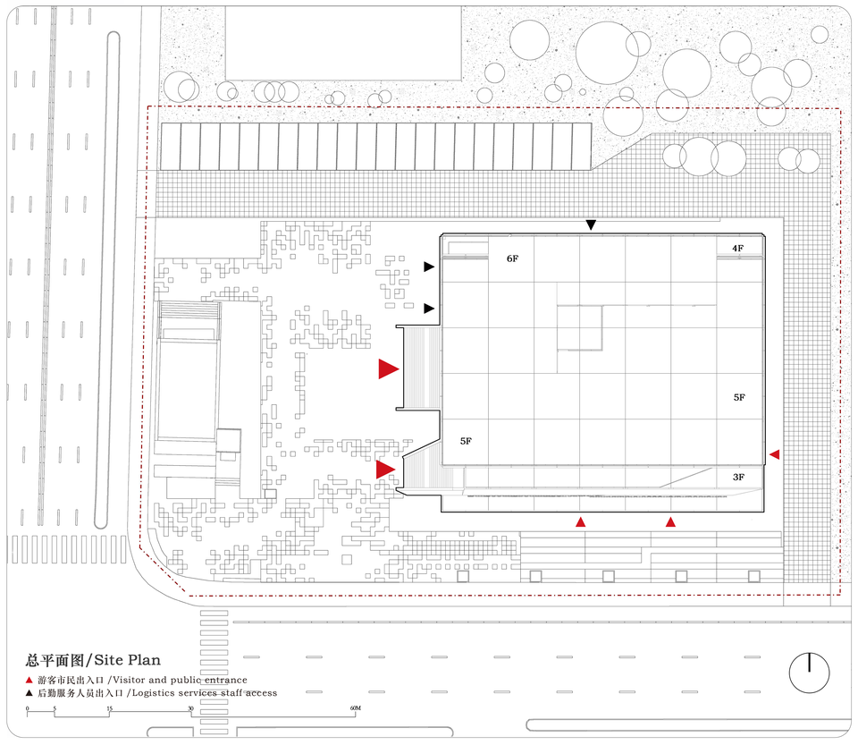 总平面图 / Site plan