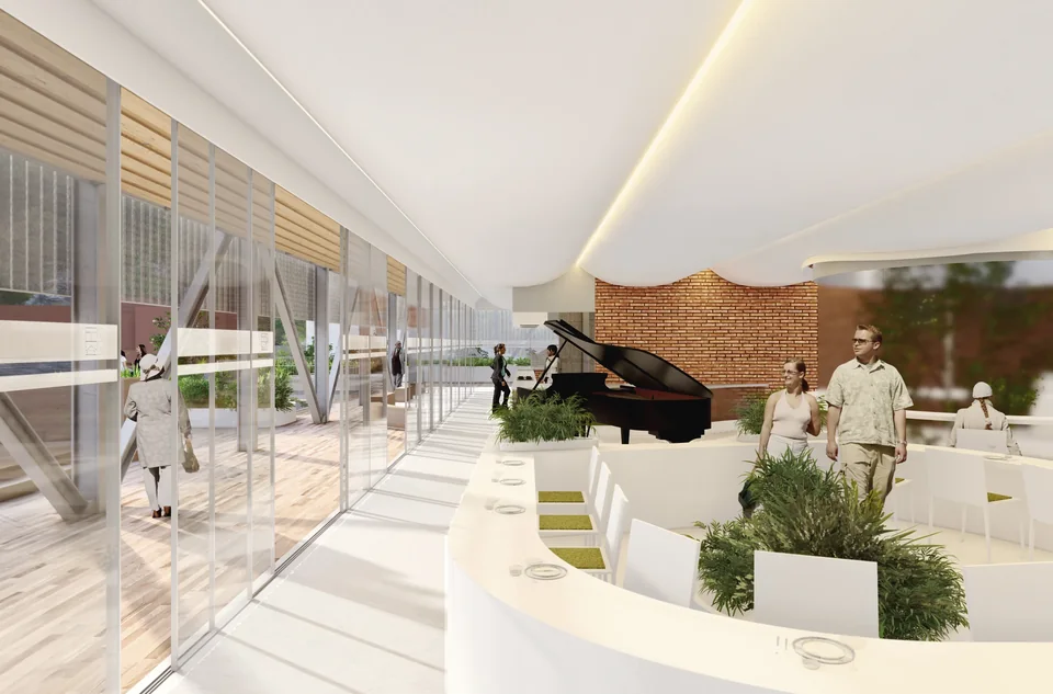 室内餐厅 / Indoor dining