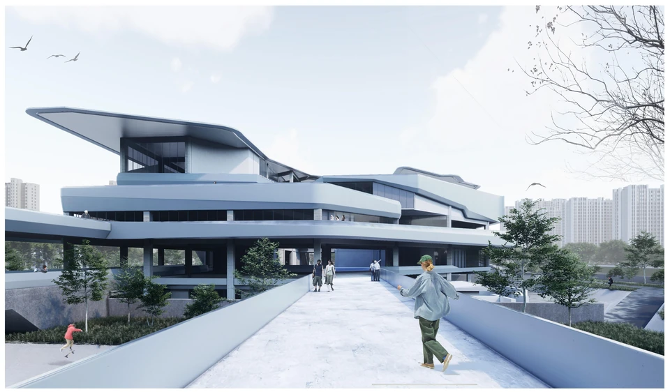 工业遗址博物馆与流动商展空间 / Industrial Heritage Museum and flexible exhibition space