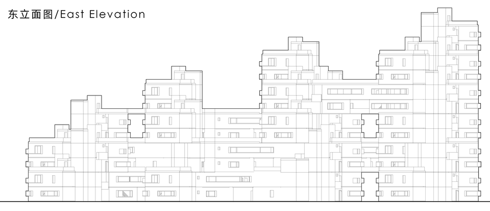 群体东立面 / East elevation